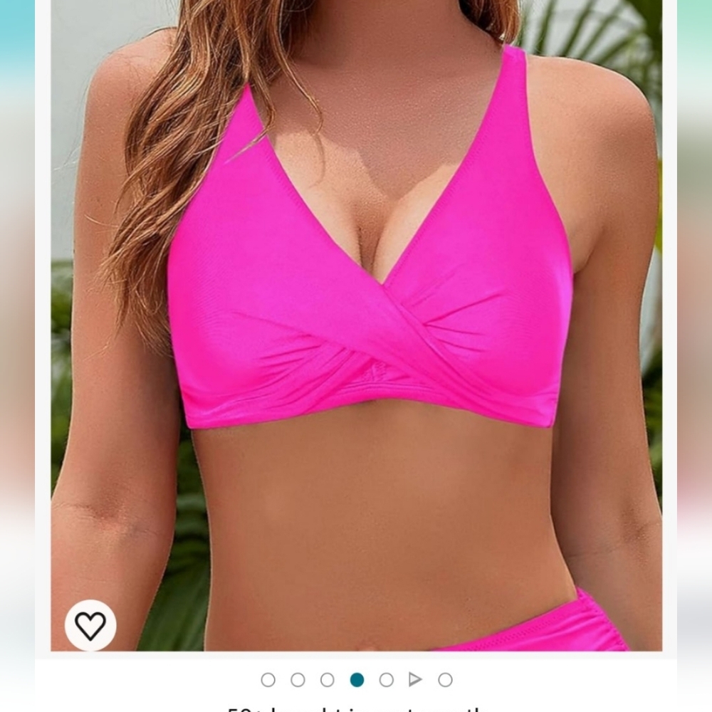 Womens large swim tops bikini